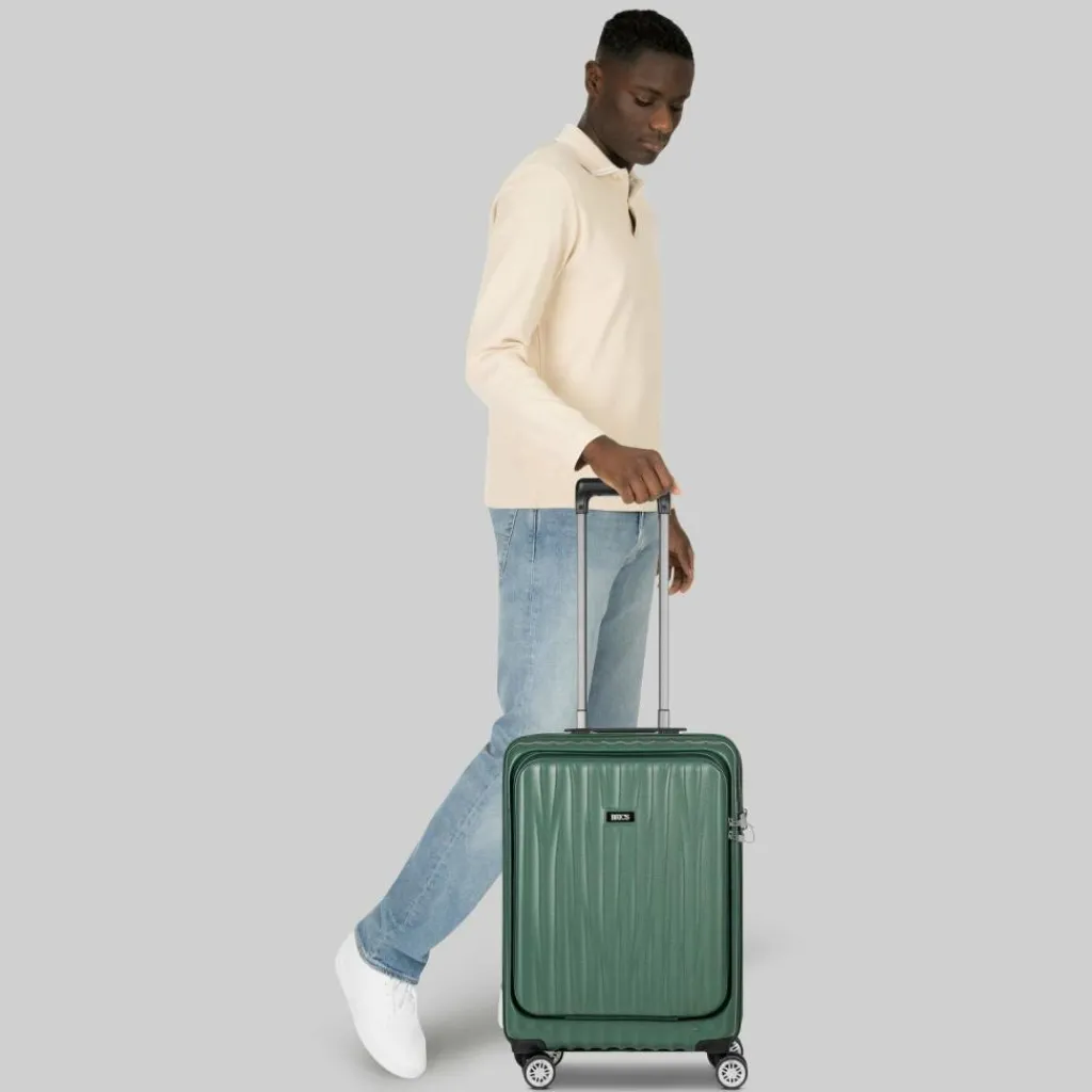 Bric's Cervia 2.0 4 Rollen Kabinentrolley S 55 cm Laptopfach mit Dehnfalte