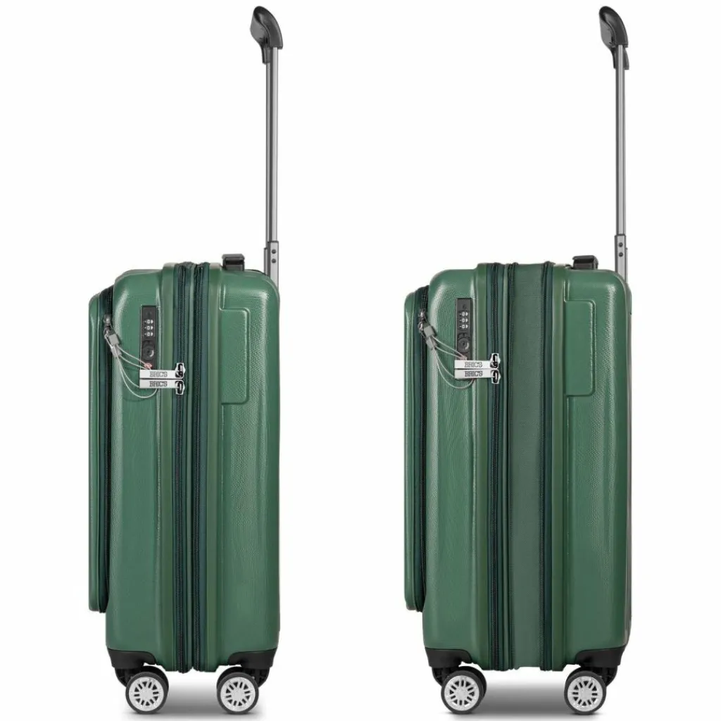 Bric's Cervia 2.0 4 Rollen Kabinentrolley S 55 cm Laptopfach mit Dehnfalte