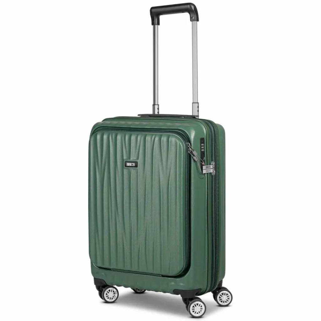 Bric's Cervia 2.0 4 Rollen Kabinentrolley S 55 cm Laptopfach mit Dehnfalte