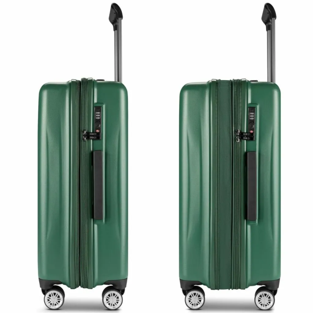 Bric's Cervia 2.0 4 Rollen Kabinentrolley 77 cm Laptopfach mit Dehnfalte