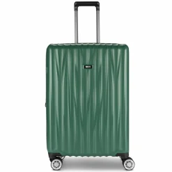Sale Bric's Cervia 2.0 4 Rollen Trolley M 69 cm mit Dehnfalte smaragd-green