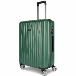 Sale Bric's Cervia 2.0 4 Rollen Trolley M 69 cm mit Dehnfalte smaragd-green