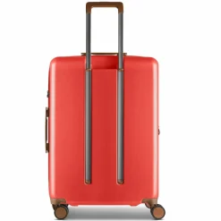 New Bric's Ferrara 4 Rollen Trolley M 67 cm mit Dehnfalte red