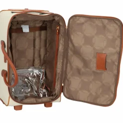 Bric's Weichgepäck Kabinengepäck|2-Rollen Kabinentrolleys<Firenze 2-Rollen Kabinentrolley 55 cm creme