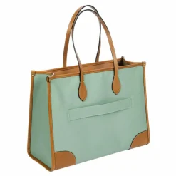 Bric's Shopper|Schultertaschen<Firenze Shopper Tasche 40 cm Laptopfach eucalyptus
