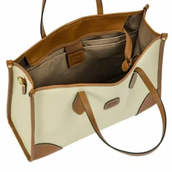 Bric's Shopper|Schultertaschen<Firenze Shopper Tasche S 35 cm Laptopfach cream