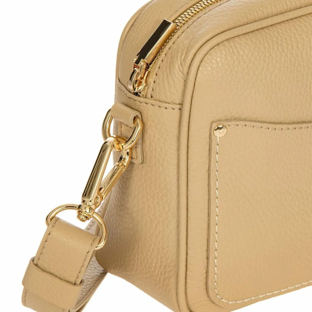 Bric's Umhängetaschen<Gondola Umhängetasche Leder 22 cm havanna