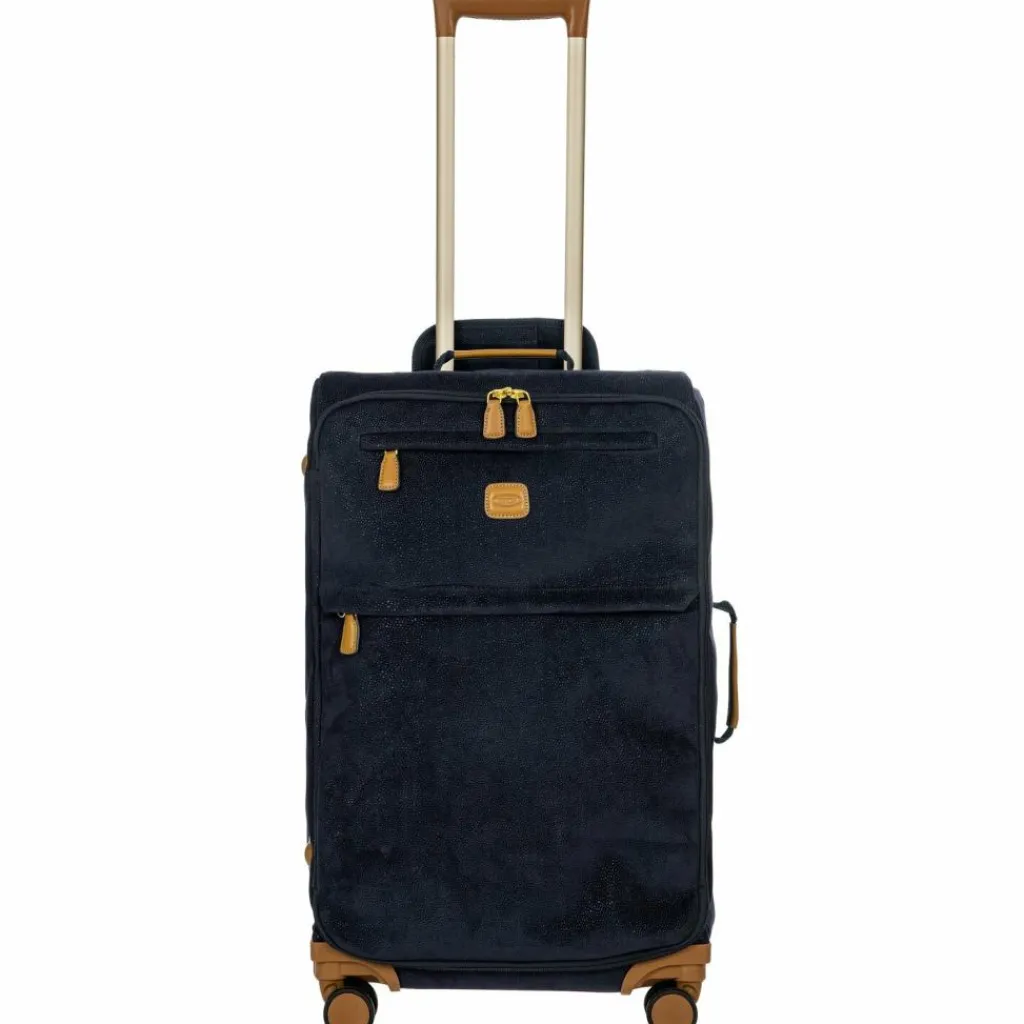Bric's Weichgepäck|4-Rollen Koffer<Life 4 Rollen Trolley 71 cm blue