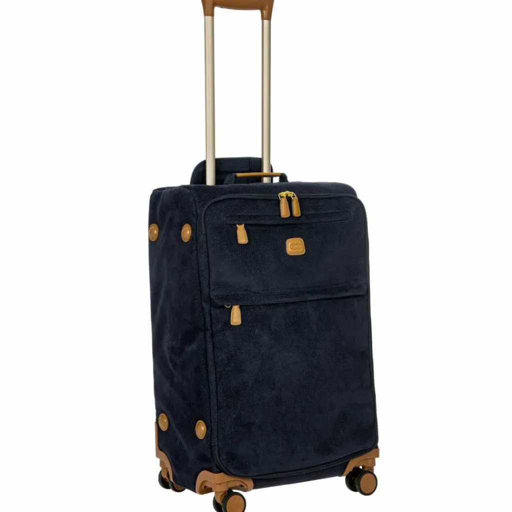 Bric's Weichgepäck|4-Rollen Koffer<Life 4 Rollen Trolley 71 cm blue
