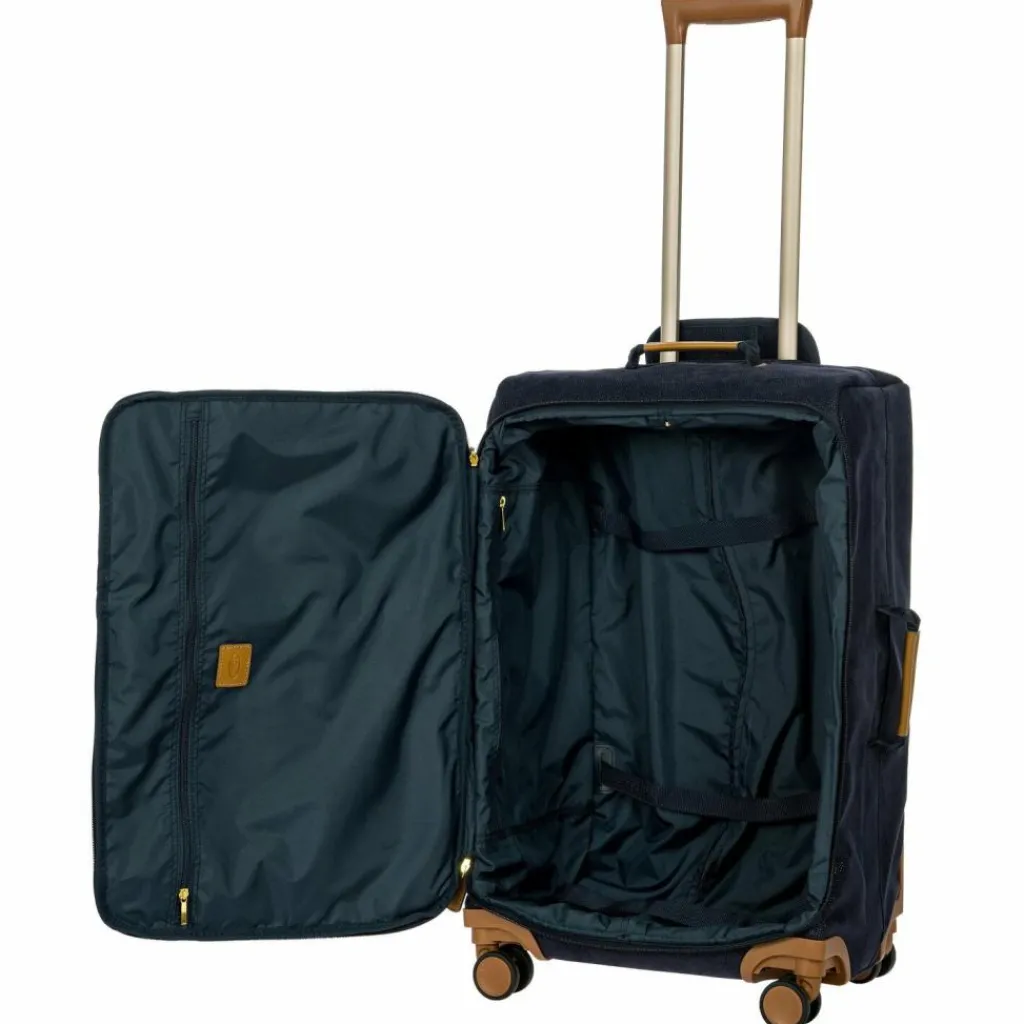 Bric's Weichgepäck|4-Rollen Koffer<Life 4 Rollen Trolley 71 cm blue