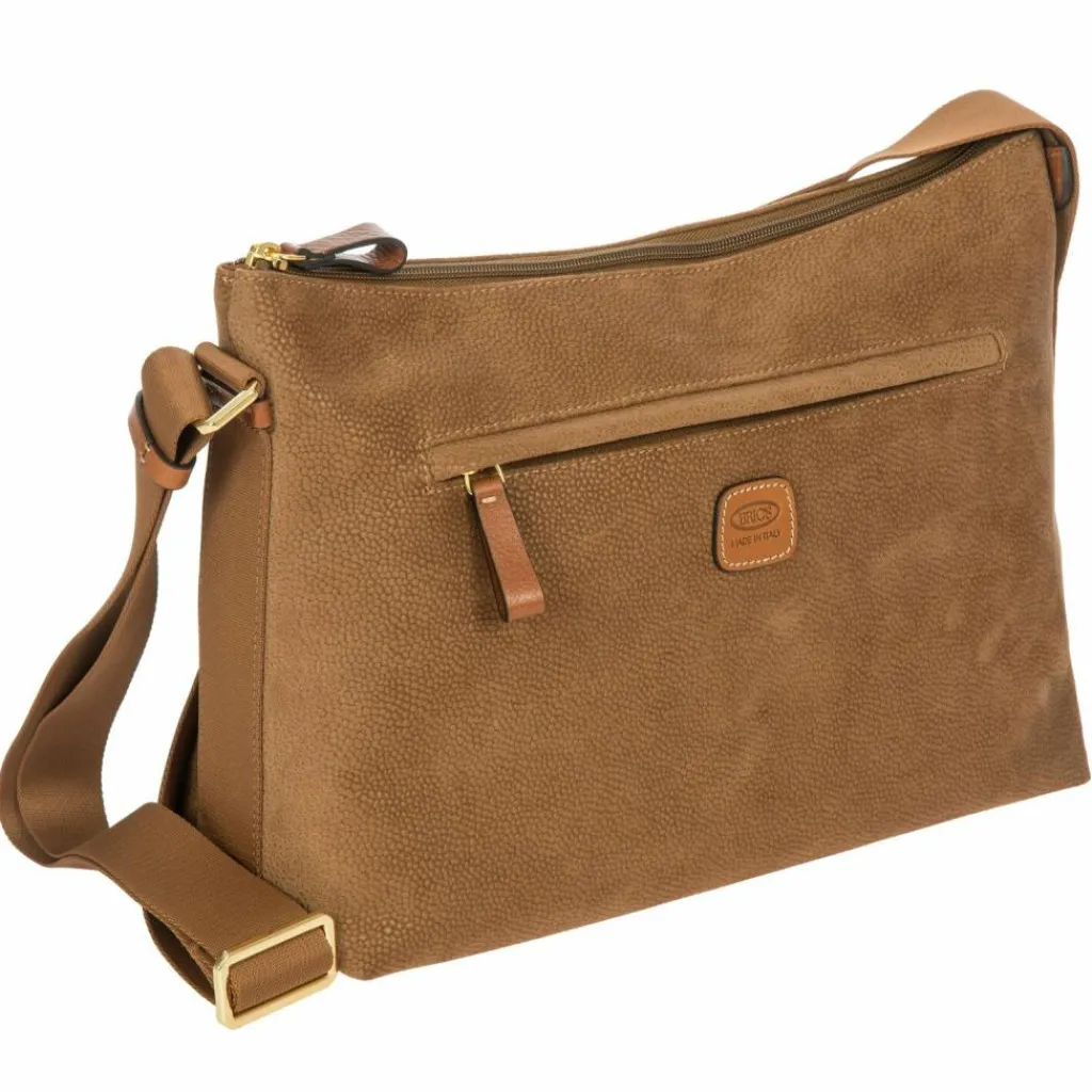 New Bric's Life Marta Umhängetasche 34 cm camel