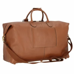 Clearance Bric's Life Pelle Reisetasche Leder 53 cm cognac