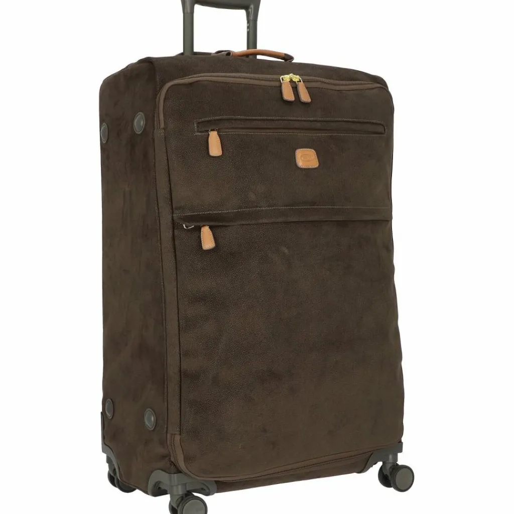 Bric's Life 4-Rollen Trolley 77 cm olivgruen