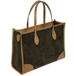 Bric's Shopper|Schultertaschen<Life Shopper Tasche S 35 cm Laptopfach olive