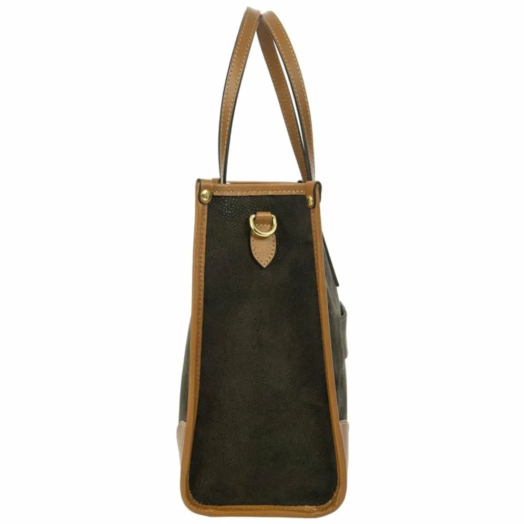 Bric's Shopper|Schultertaschen<Life Shopper Tasche S 35 cm Laptopfach olive