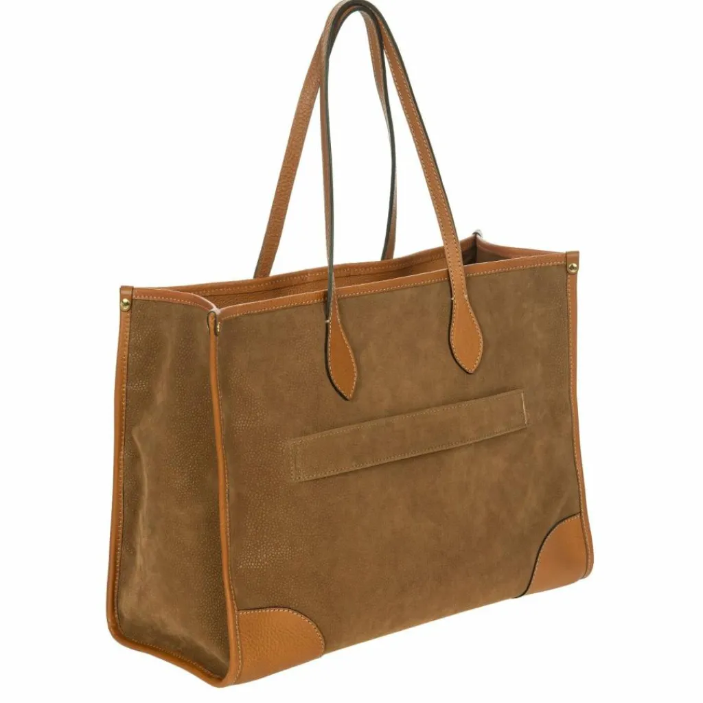 Bric's Shopper|Schultertaschen<Life Shopper Tasche 40.5 cm Laptopfach camel