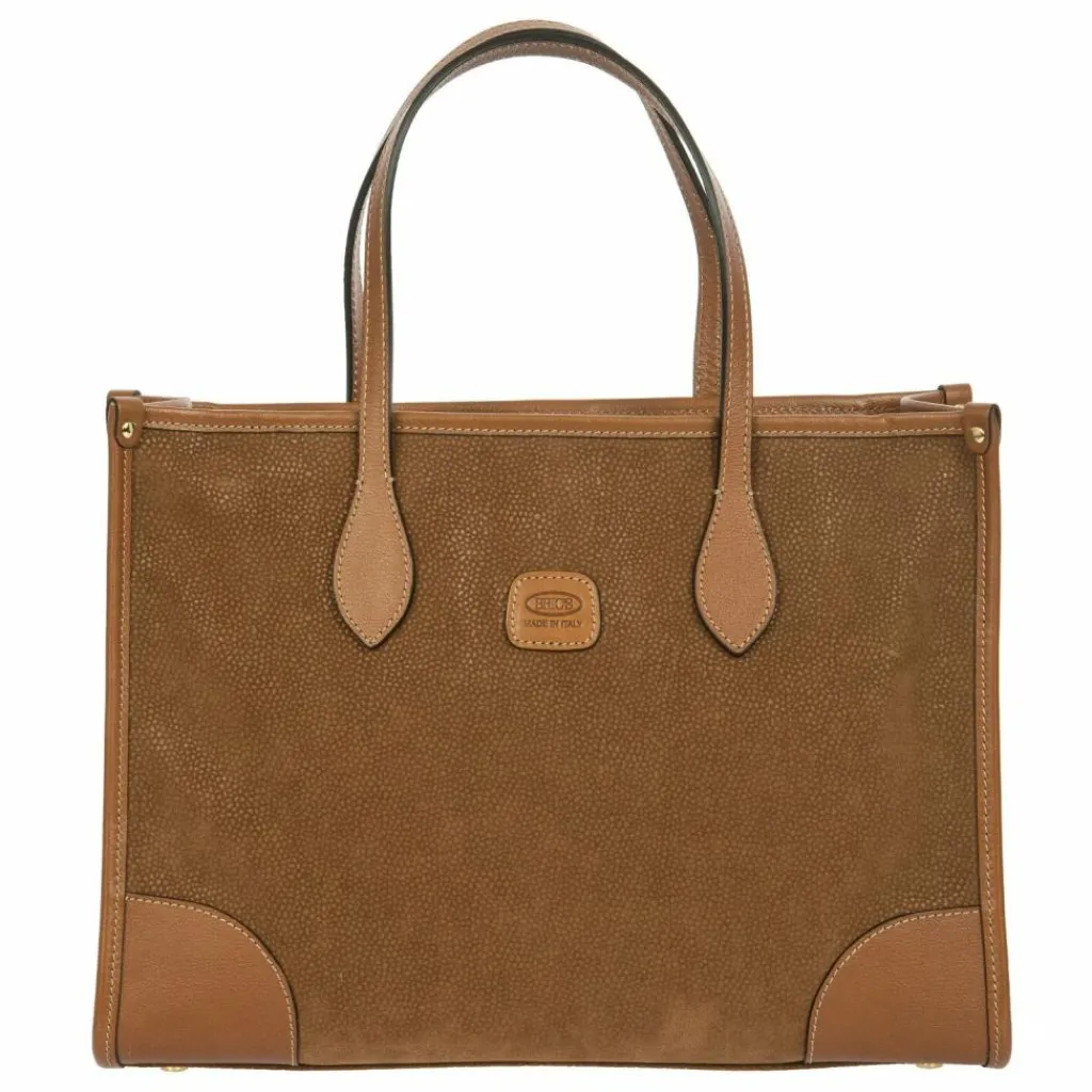 Discount Bric's Life Shopper Tasche S 35 cm Laptopfach camel