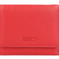 Sale Bric's Marmolada Geldbörse RFID Leder 10,5 cm rosso
