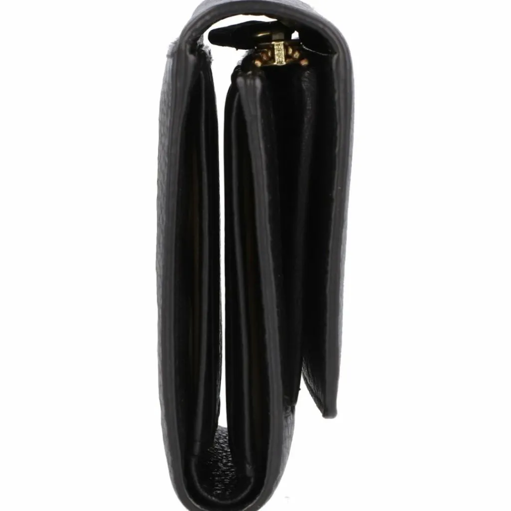 Outlet Bric's Marmolada Geldbörse RFID Leder 10,5 cm nero