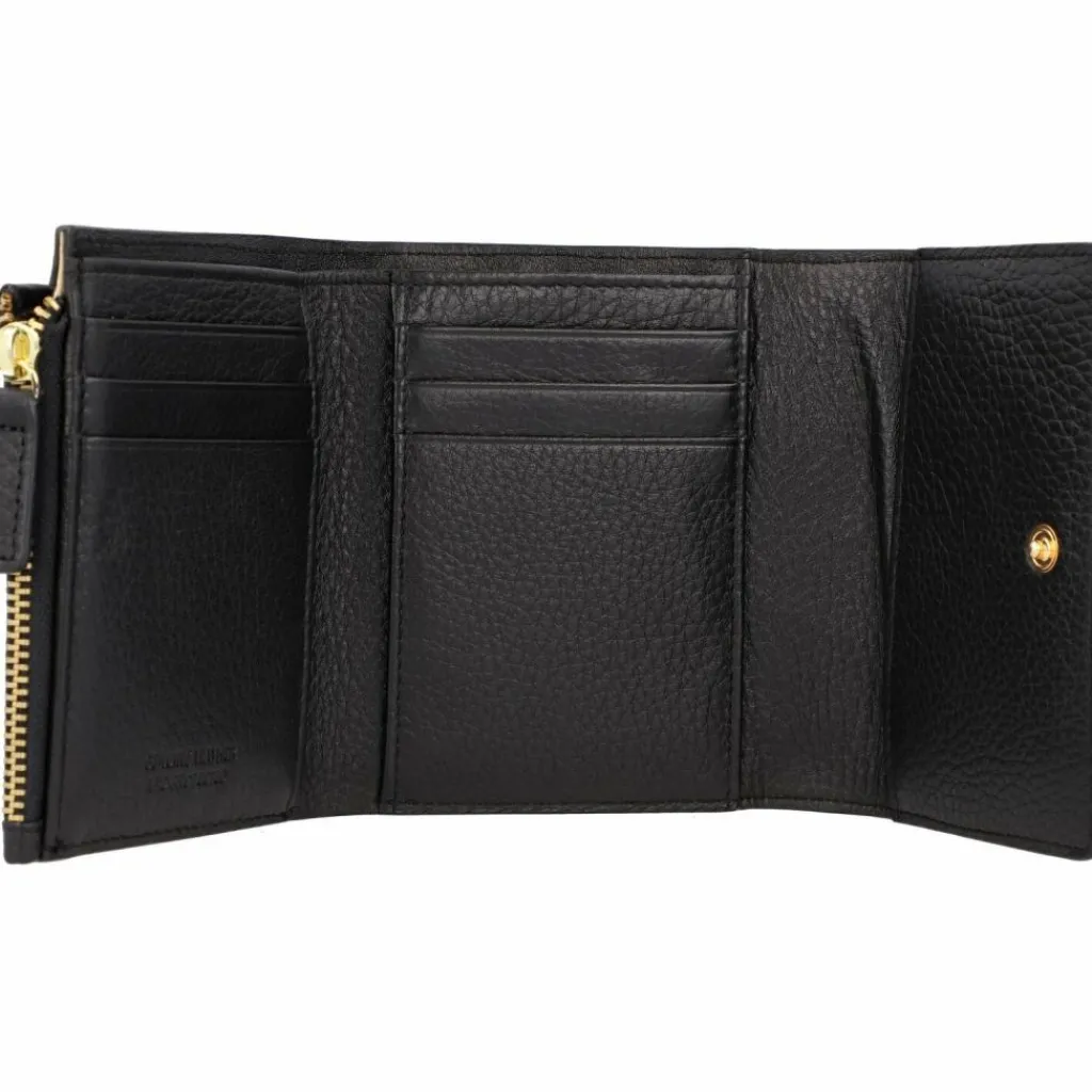 Outlet Bric's Marmolada Geldbörse RFID Leder 10,5 cm nero