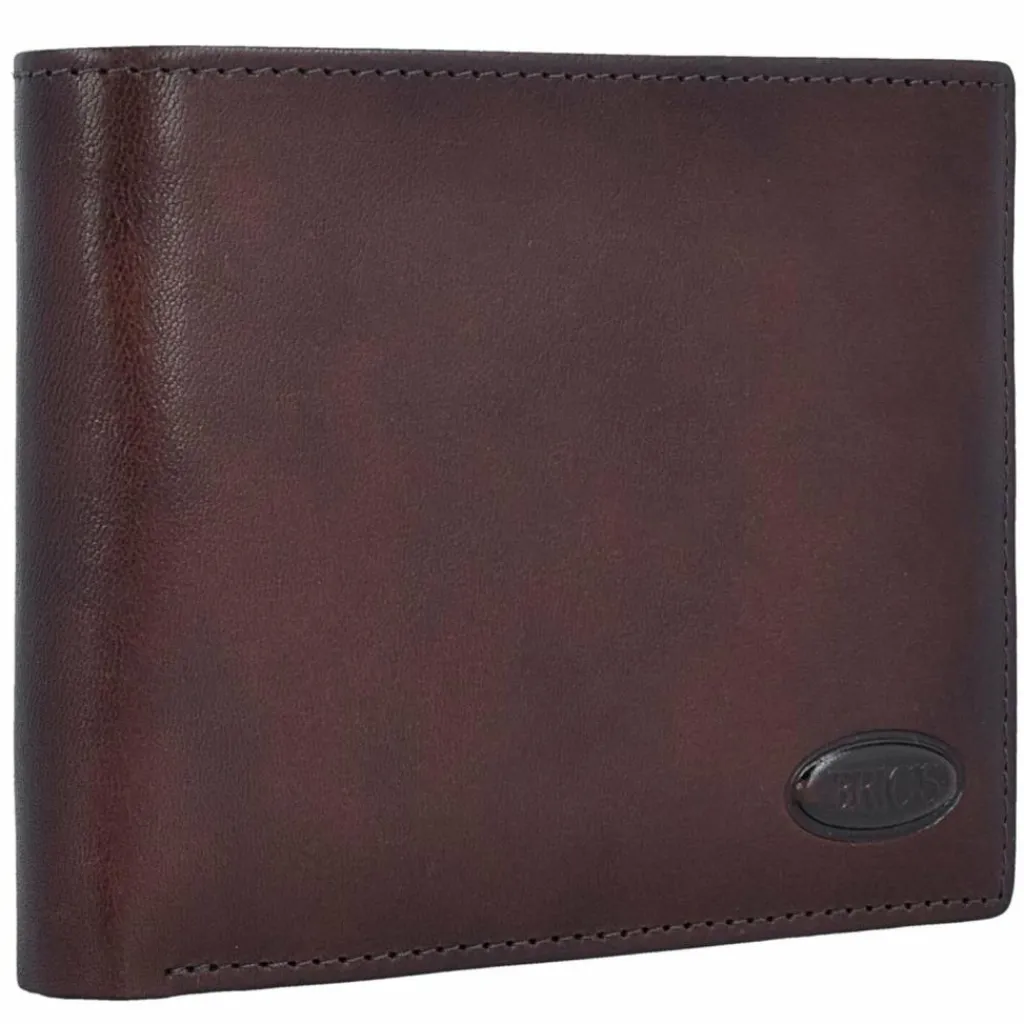Bric's Herrengeldbörsen Querformat<Monte Rosa Geldbörse RFID Leder 12,5 cm braun