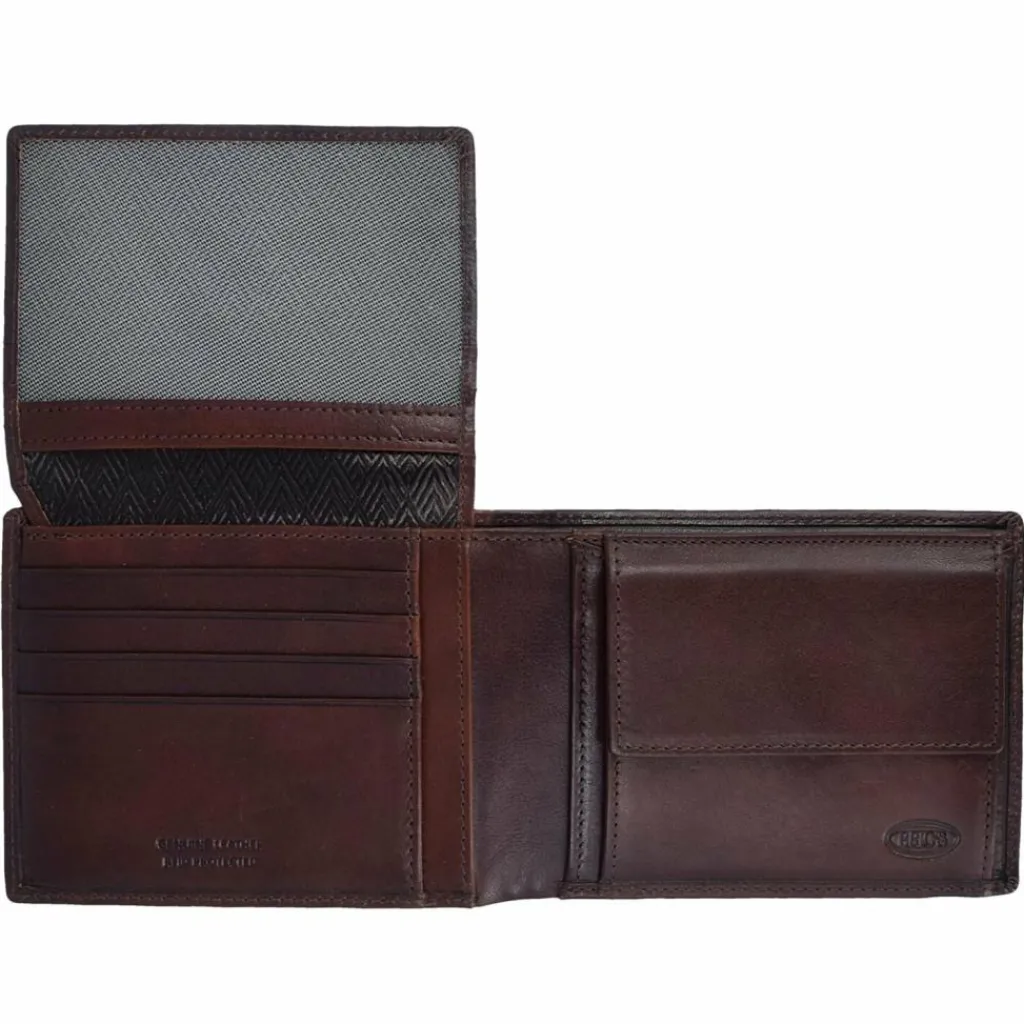 Bric's Herrengeldbörsen Querformat<Monte Rosa Geldbörse RFID Leder 12,5 cm braun