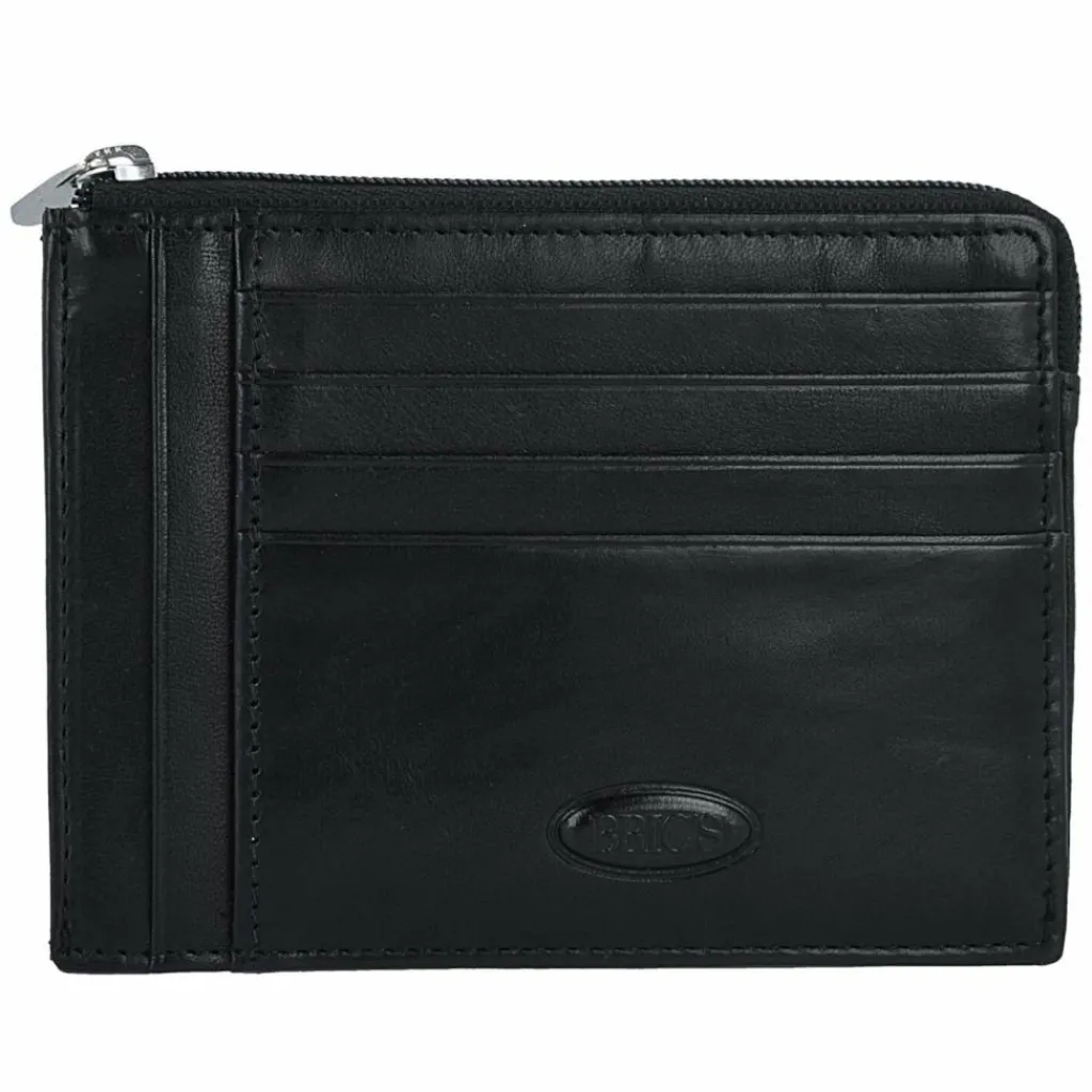 Best Bric's Monte Rosa Geldbörse RFID Leder 12 cm nero