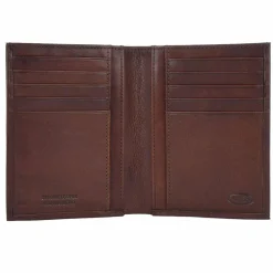 Bric's Monte Rosa Geldbörse RFID Leder 9,5 cm braun