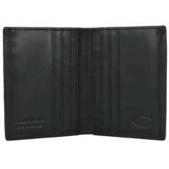 Hot Bric's Monte Rosa Geldbörse RFID Leder 7,5 cm nero