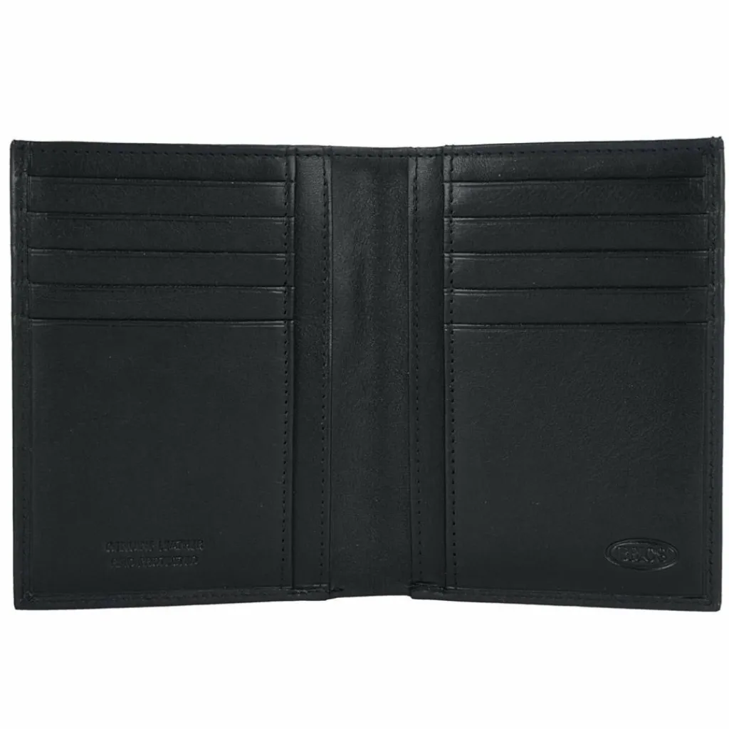 Clearance Bric's Monte Rosa Geldbörse RFID Leder 9,5 cm schwarz