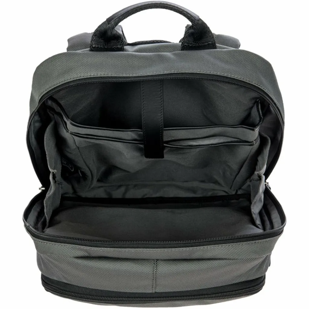 Bric's Business-Rucksäcke|Laptoptaschen<Monza Rucksack 40 cm Laptopfach grey-black