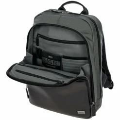 Bric's Business-Rucksäcke|Laptoptaschen<Monza Rucksack 40 cm Laptopfach grey-black