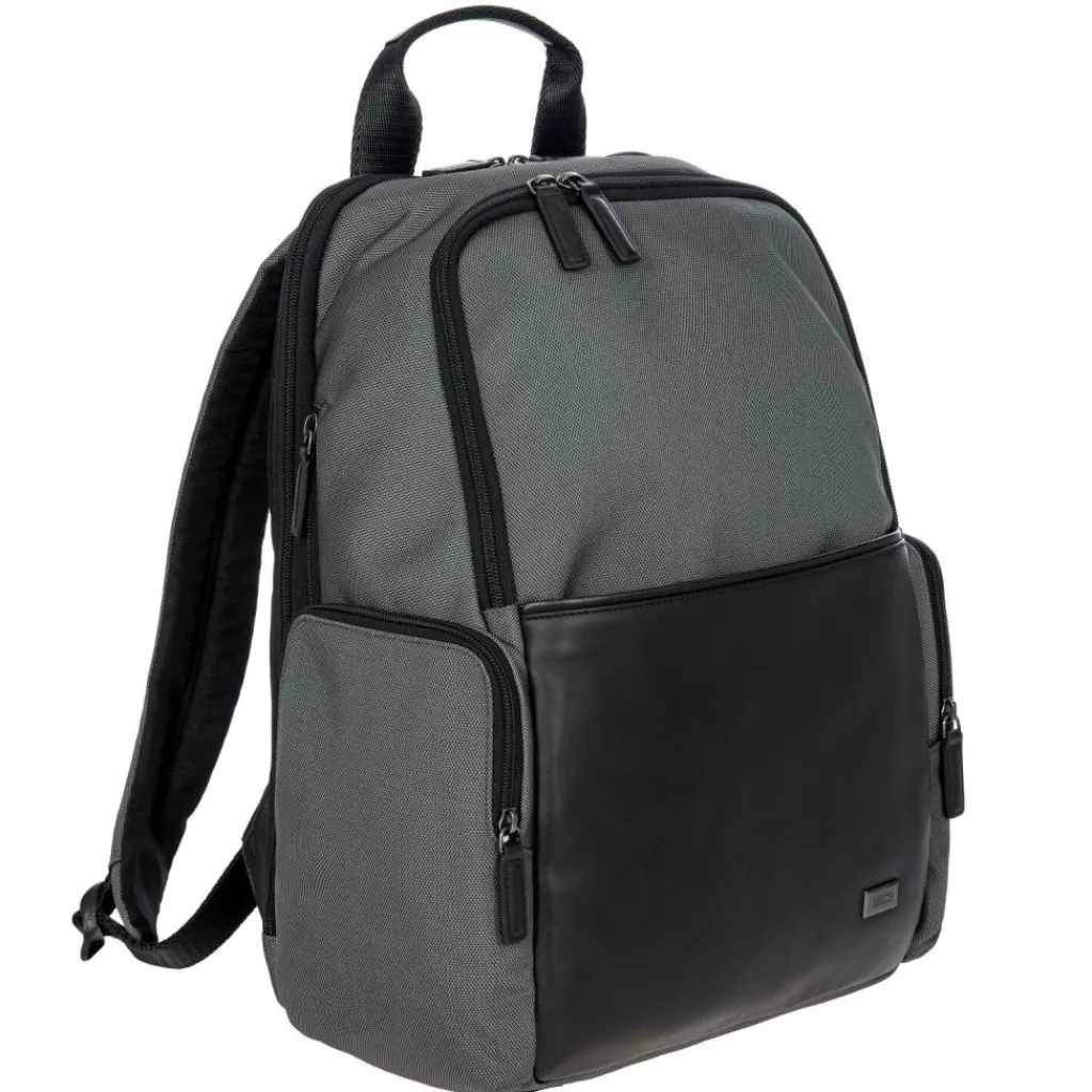 Bric's Business-Rucksäcke|Laptoptaschen<Monza Rucksack 45 cm Laptopfach grey-black