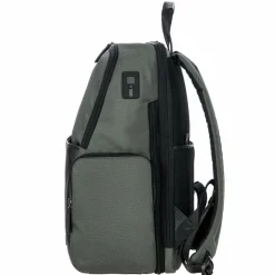 Bric's Business-Rucksäcke|Laptoptaschen<Monza Rucksack 45 cm Laptopfach grey-black