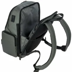 Bric's Business-Rucksäcke|Laptoptaschen<Monza Rucksack 45 cm Laptopfach grey-black