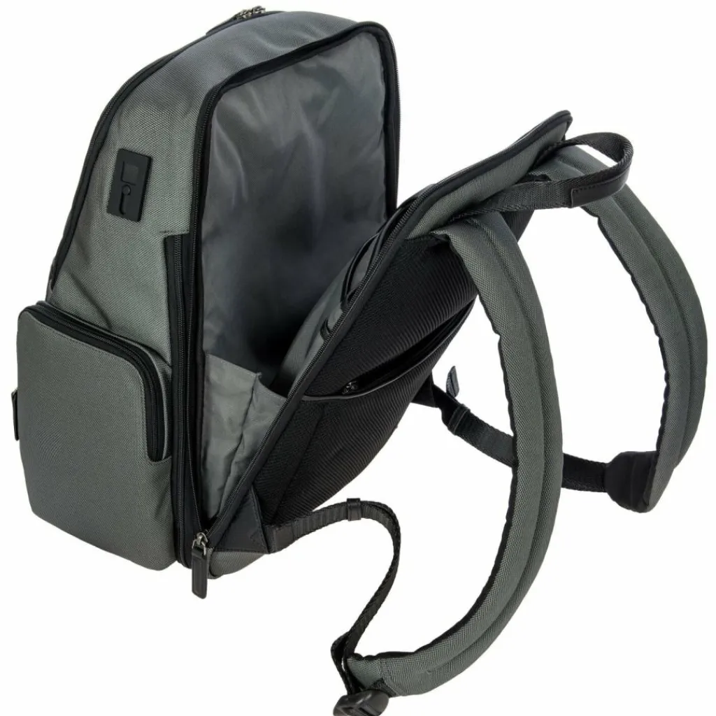Bric's Business-Rucksäcke|Laptoptaschen<Monza Rucksack 45 cm Laptopfach grey-black