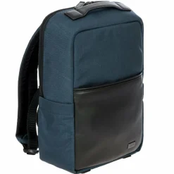Hot Bric's Monza Rucksack 37 cm Laptopfach navy blue-black