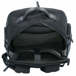Hot Bric's Monza Rucksack 39 cm Laptopfach Nero-Nero