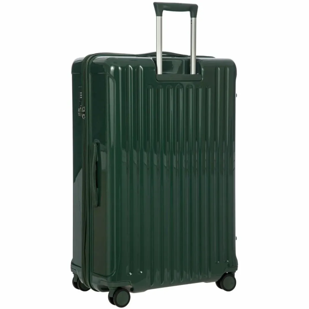 Bric's 4-Rollen Koffer|Hartgepäck<Positano 4 Rollen Trolley 82 cm mit Dehnfalte smaragdgruen