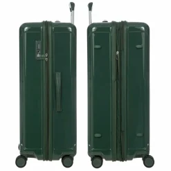 Hot Bric's Positano 4 Rollen Trolley 78 cm mit Dehnfalte smaragdgruen