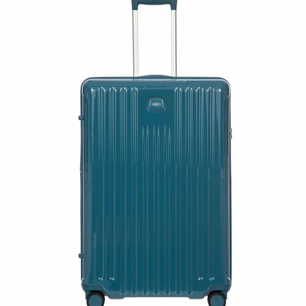 Bric's Hartgepäck|4-Rollen Koffer<Positano 4 Rollen Trolley 78 cm mit Dehnfalte sea