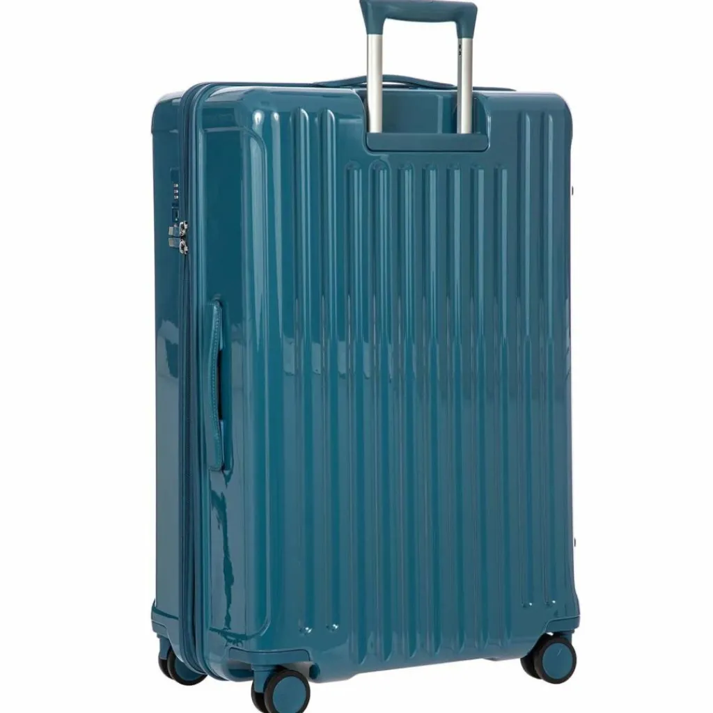 Bric's Hartgepäck|4-Rollen Koffer<Positano 4 Rollen Trolley 78 cm mit Dehnfalte sea