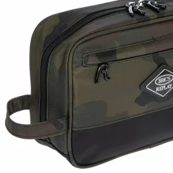 Bric's Kulturbeutel<Replay Camouflage Kulturbeutel 25 cm green camou