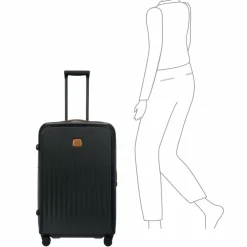 Bric's Taormina 4 Rollen Trolley 75 cm mit Dehnfalte
