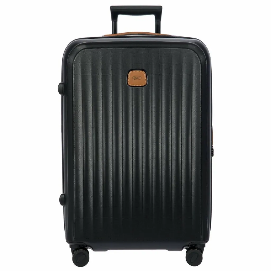 Clearance Bric's Taormina 4 Rollen Trolley M 69 cm mit Dehnfalte black
