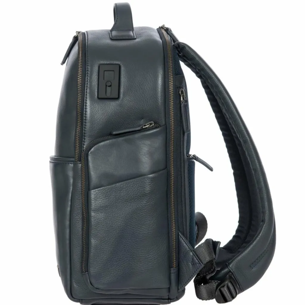 Bric's Lederrucksäcke|Business-Rucksäcke<Torino Rucksack Leder 40 cm Laptopfach navy