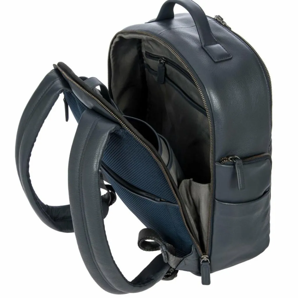 Bric's Lederrucksäcke|Business-Rucksäcke<Torino Rucksack Leder 40 cm Laptopfach navy