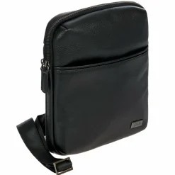 Bric's Umhängetaschen<Torino Umhängetasche Leder 21 cm black