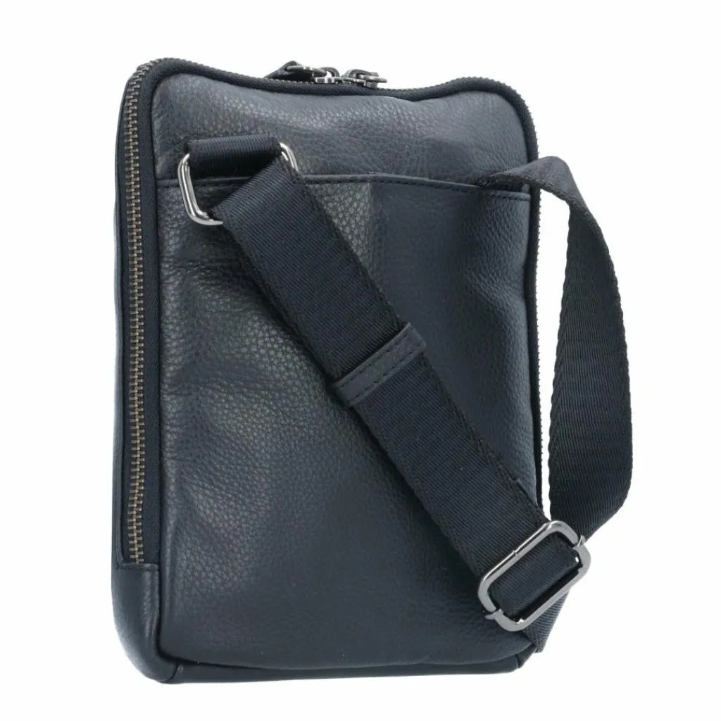Hot Bric's Torino Umhängetasche Leder 16 cm Nero