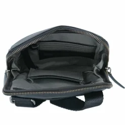 Hot Bric's Torino Umhängetasche Leder 16 cm Nero